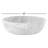 Peppa Serving Bowl Beige Resin Dia 10"