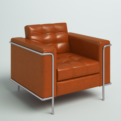 Chaise Hercules série contemporaine Lesley LeatherSoft
