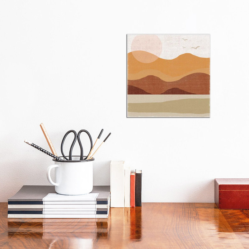 Hillsides by Lula Bijoux & Company - Gallery-Wrapped Canvas Giclée on Canvas, Wrapped Canvas, 30.48 cm H x 30.48 cm W