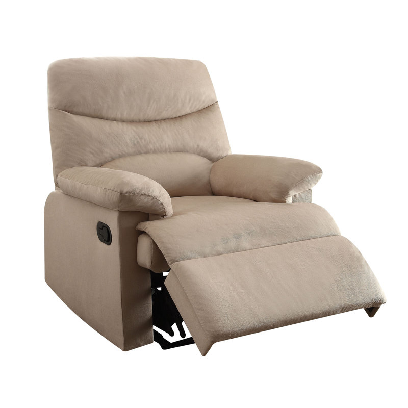 Fauteuil inclinable en tissu tissé Arcadia Beige, Beige - tissu