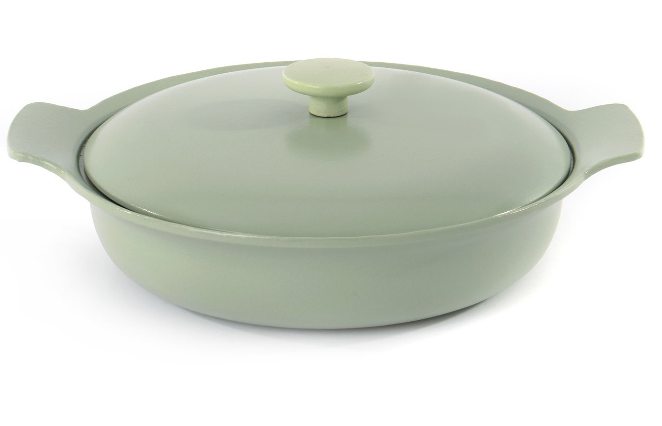 BergHOFF Ron 11" Non-Stick Cast Iron Skillet, Green