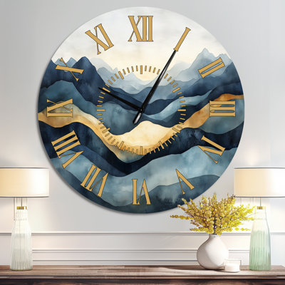 Horloge murale Bold Earth Horizon