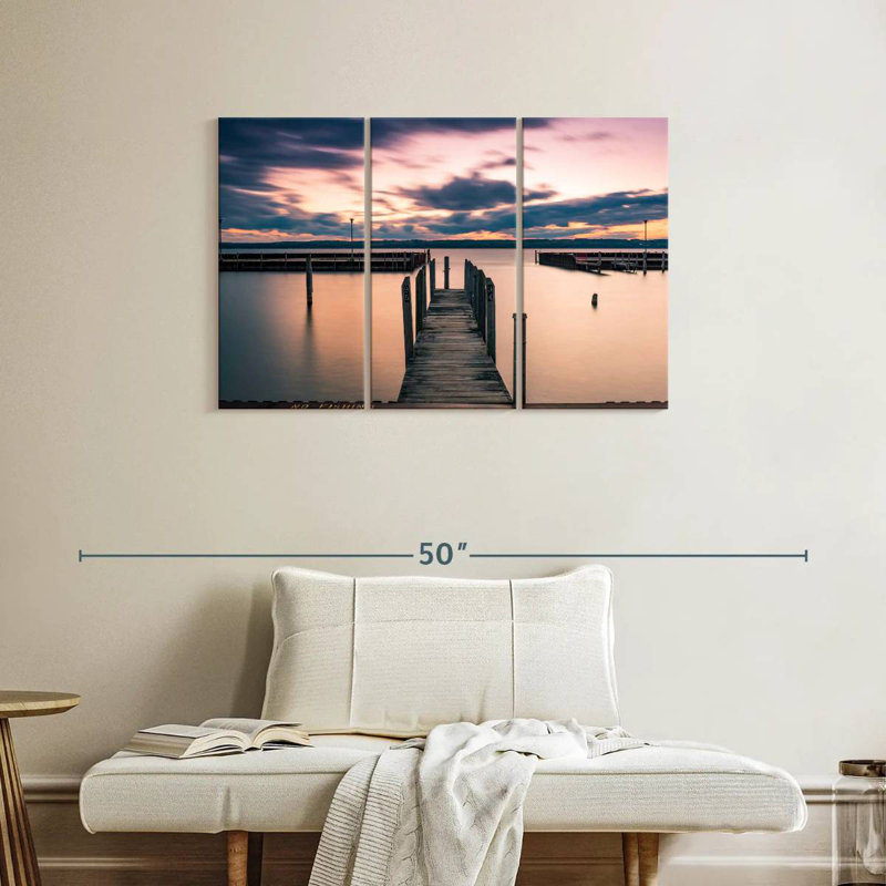 Sampson State Park Pier, 24" H x 38" W