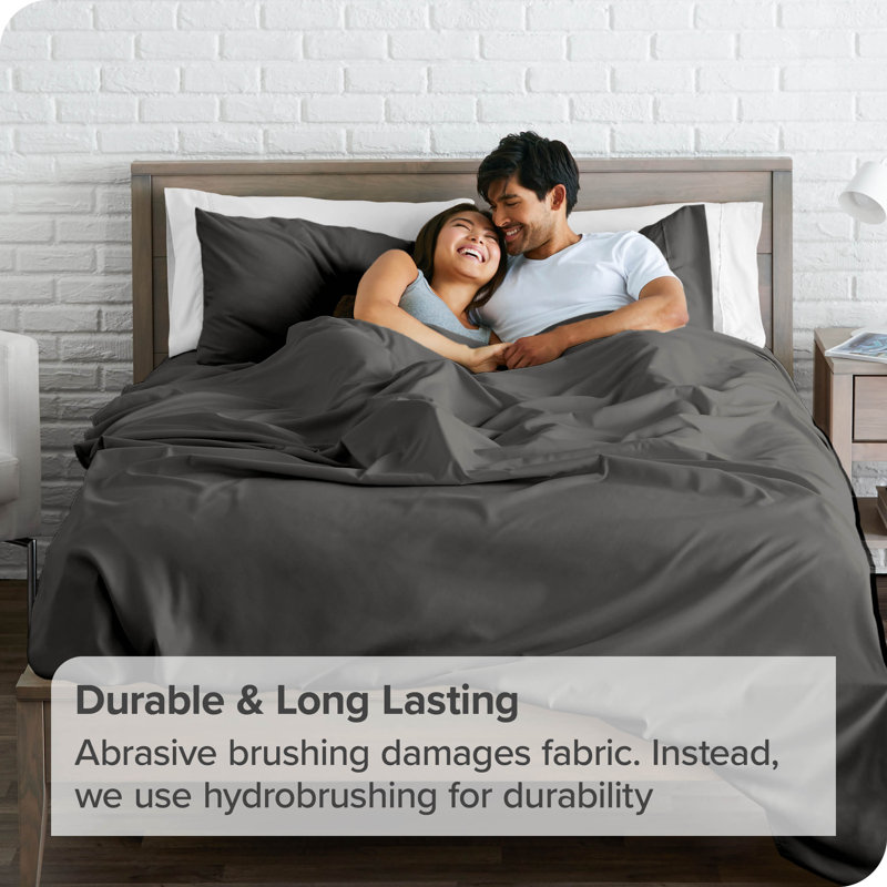 Full Gray Ultra-Soft Microfiber Flat Sheet