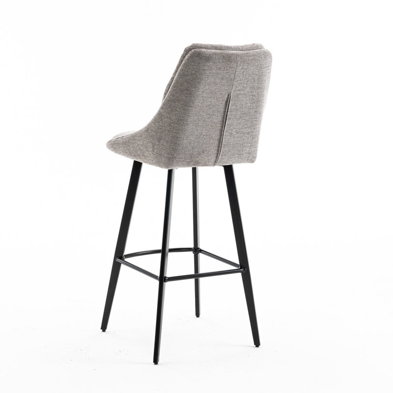 Rosenstein Bar Stool, Grey