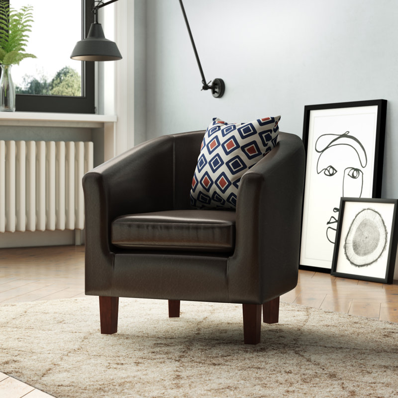 Tub Chair, Black