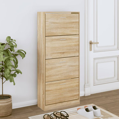 12 Pair Flip Down Shoe Storage