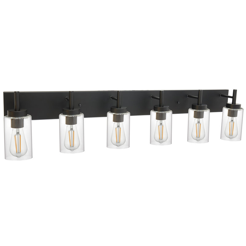 Krystian 6 - Light Dimmable Vanity Light, Black
