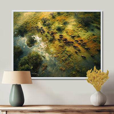 Castanon - impression d'art mural paysage africain