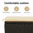 Vidaxl Garden Sofa Set  Frame Cushions