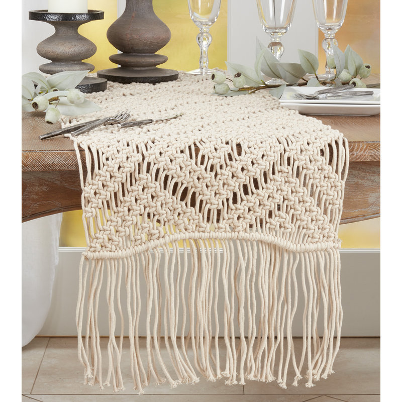 Migramah Solid Color 100% Cotton Table Runner