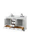 Ensemble de meuble-lavabo double 60 po Deborah-23113265-80209535