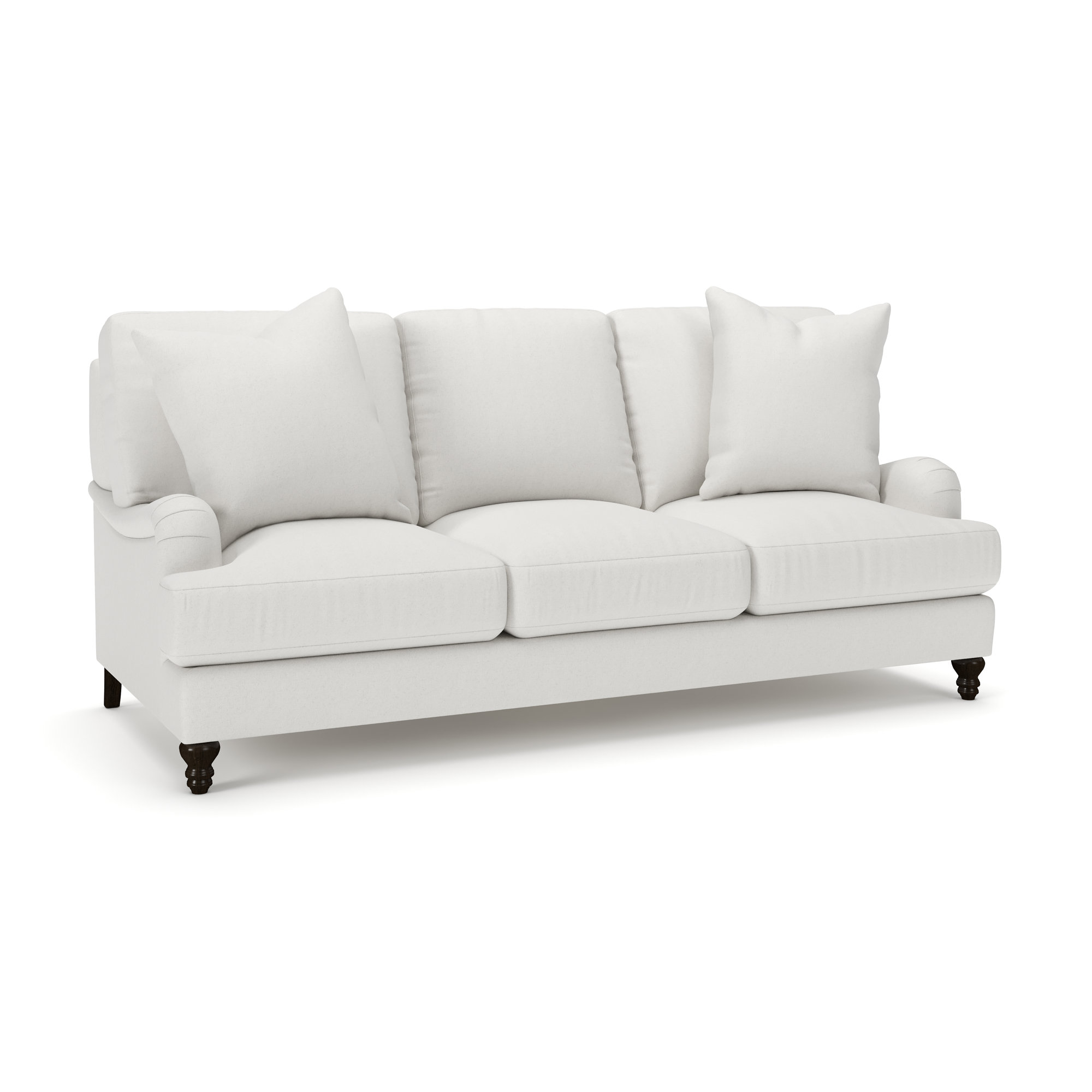 Walters 88'' Recessed Arm Sofa, Macarena Beige