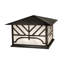 37" Square Seneca Chevron Mission Pier Mount