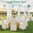20' X 30' Party Tent, Heavy Duty Wedding Canopy With Removable Sidewalls & Windows-121750279