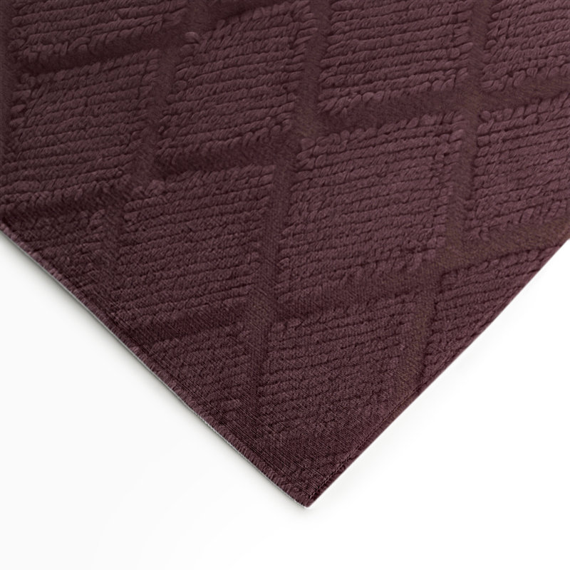 Tapis brun intérieur et extérieur Trellis, Rectangulaire 3 pi x 5 pi
