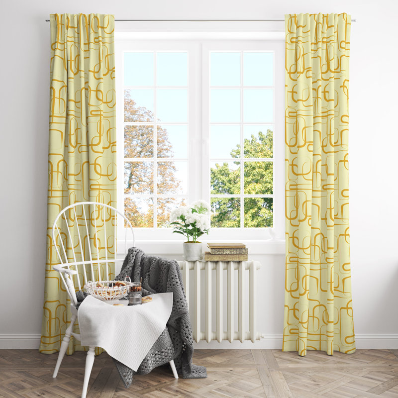 Room Darkening Curtain Pair, 40'' W x 82'' L