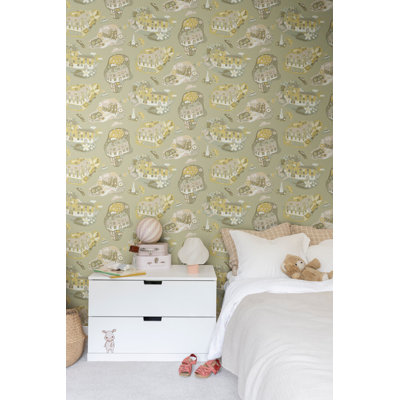 Galerie Resan Staden Town Wallpaper