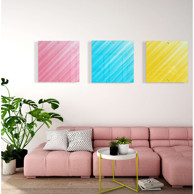 Ensemble de 3 décorations murales