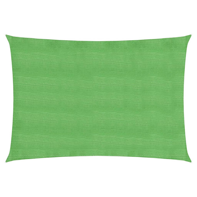 Attalus Rectangular Shade Sail, Green, 4m x 2m