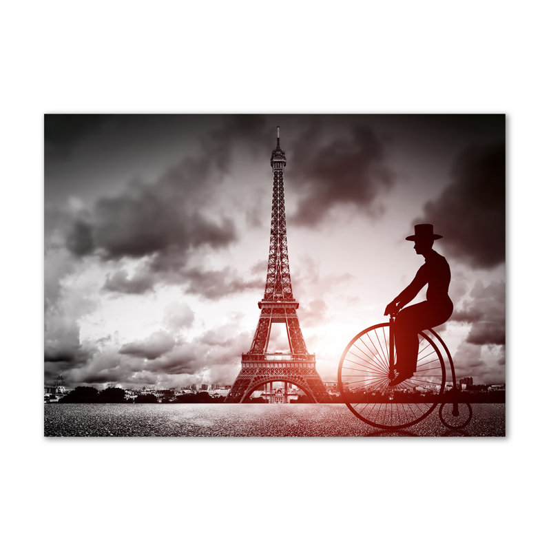 Eiffel Tower Paris - Wrapped Canvas Print
