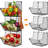 3‑Tier Stackable & Wall Mounted Storage Baskets – Metal Wire Hanging Organizer, Space‑Saving for Kitchen, Pantry, Bathroom, Heavy‑Duty 20LB Capacity Each