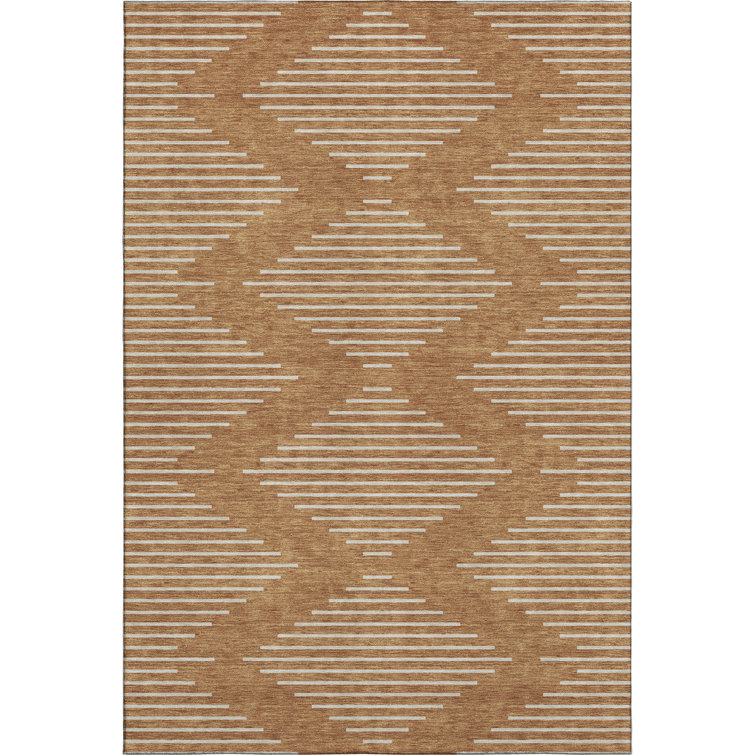 Premium Machine Washable Colmenero AMF1016 Geometric Rug