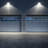 LED Wall Pack Lights 100W 240 - Head LED Hardwired Outdoor Security Wall Pack