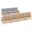  Ensemble de patio 8 pièces avec coussins gris Pinewood-1697966042-1697966043