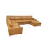 Canapé modulaire en cuir rembourré-594147642