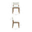 Chaise de salle à manger rembourrée Calder-1412176877