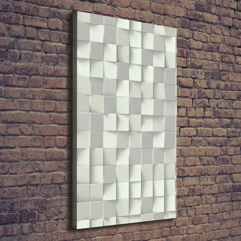 Geometric Pattern - Wrapped Canvas Print