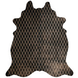 Arlequin Hide Cowhide Geometric Area Rug