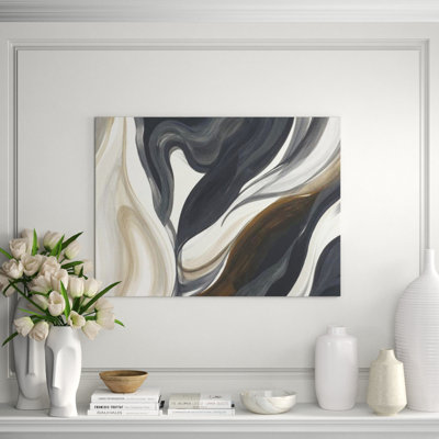 Black Wave Print by Sara Brown