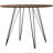 Williams Walnut Round Metal Base Dining Table-14968224-20692270-35832321