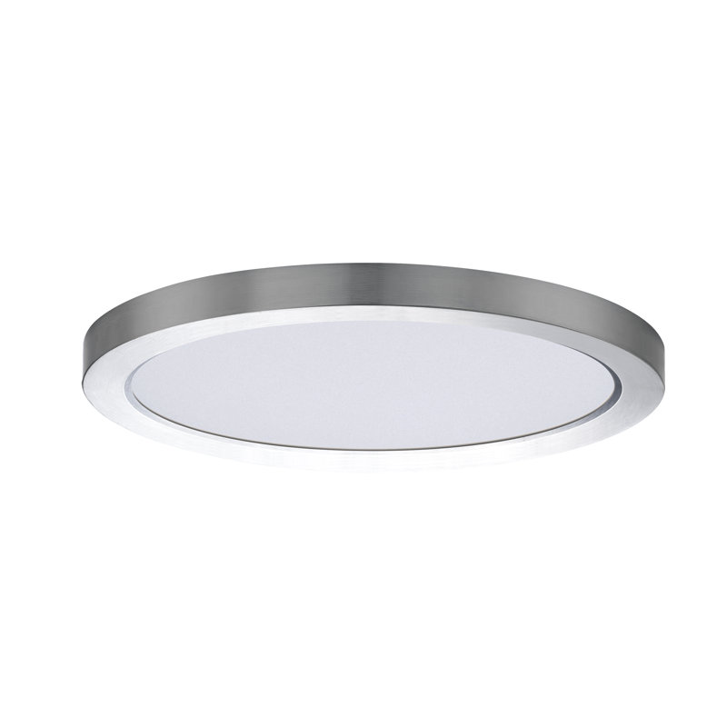 Plafonnier à puce, Nickel satiné