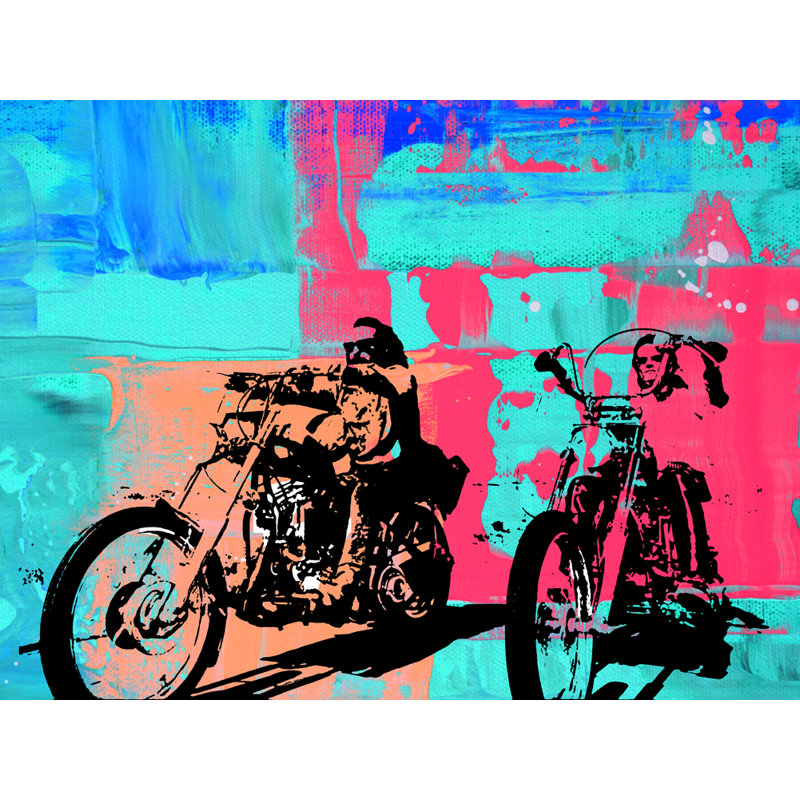 "Easyrider" par Stephen Chambers, impression sur toile tendue, H 15 po x l 18 po x P 1,5 po