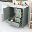 Ensemble de meuble-lavabo 30 po avec lavabo en céramique, armoire de rangement et 3 tiroirs-1815549458