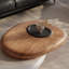 Table basse à profil bas Alyson Organic Pebble