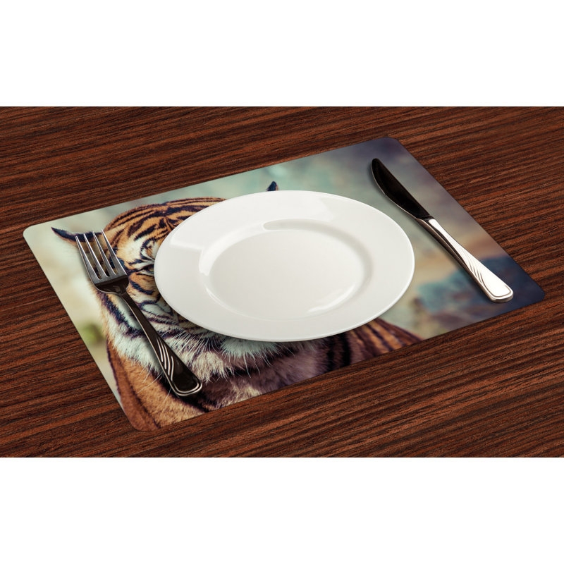 Polyester Animals/Nature Rectangle Placemat