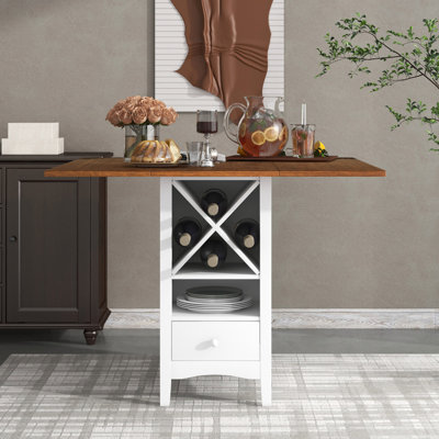 Chancy Extendable Solid Wood Base Dining Table