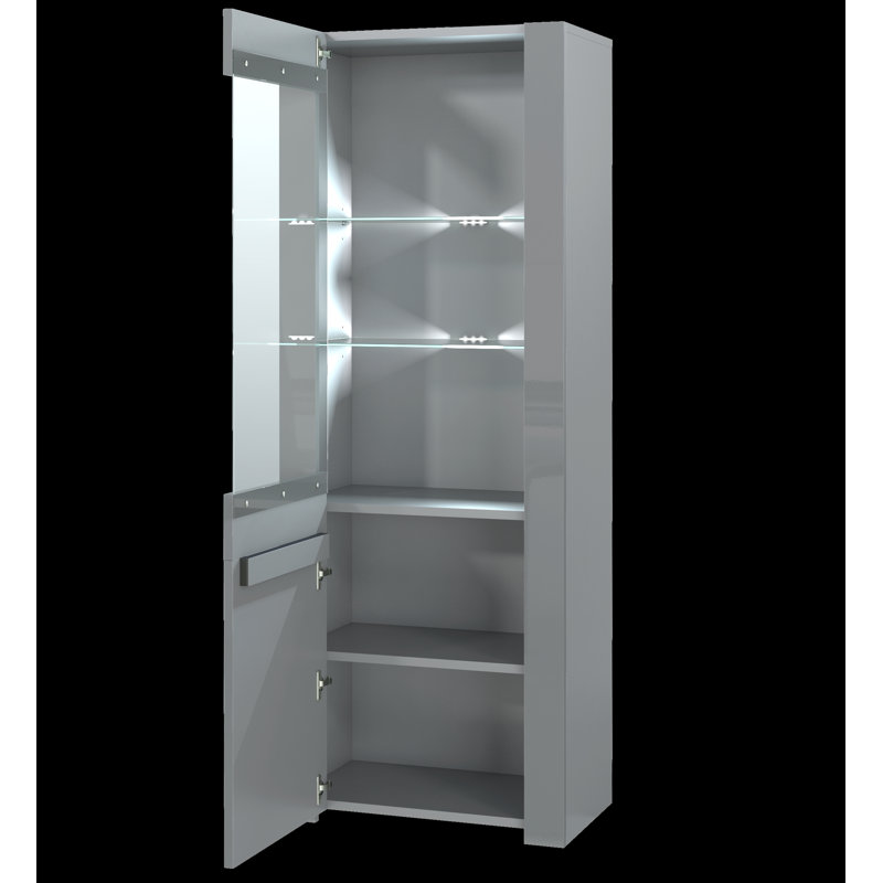 Milano Display Cabinet, White