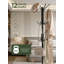 Portemanteau autoportant avec porte-parapluie et 12 crochets, organisateur de vestibule en métal pour vestibules, sacs, chapeaux et accessoires
