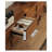 Solid wood style TV stand