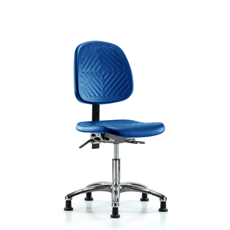 Chaise de travail, Patins, Non inclus, Blue