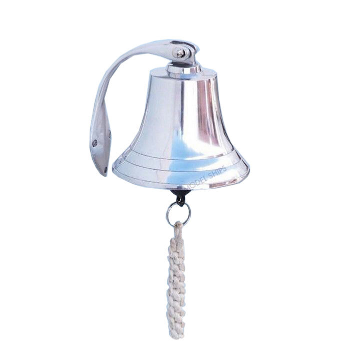Cloche de suspension côtière, Chrome, H 5,5 po x l 5,5 po x p 5,5 po