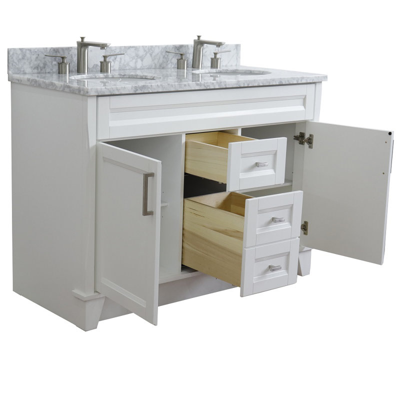 Ensemble de meuble-lavabo double 49 po Hannaford
