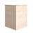 Bright Beginnings Commercial Grade Two Tier Wooden Corner Kitchen Cabinet