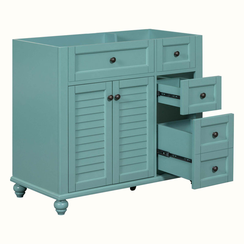 Base de meuble-lavabo simple 35,4 po seulement