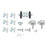 Sliding Gate Wheels Kit Rolling Gate Hardware Kit Heavy Duty Sliding Gate Rollers